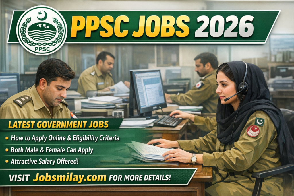 PPSC Jobs 2026 | Online Apply Now – Latest Punjab Govt Advertisement