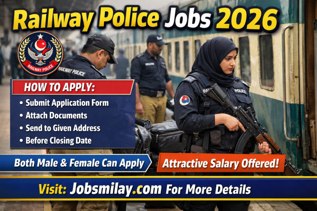 Railway Police Jobs 2026 - Online Apply | Latest Advertisement