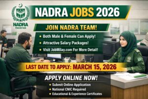 NADRA Jobs 2026 Online Apply – Latest Advertisement, Eligibility & Application Process