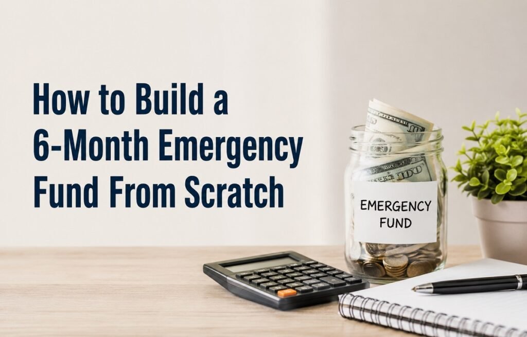 Build a 6-Month Emergency Fund From Scratch