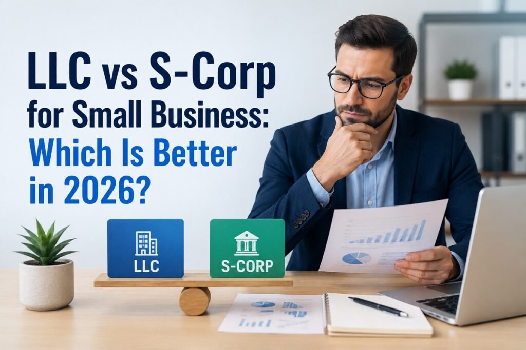 LLC vs S-Corp for Small Business: Which Is Better in 2026?